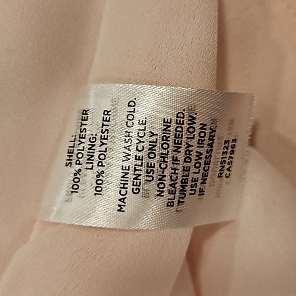 💕NORDSTROM HALOGEN💕 Double Slit Pleated Midi Skirt ~ Pink Dogwood Large L NWT - Picture 13 of 13